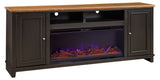 Sophia - 82" Console w/ 2 Doors - Black