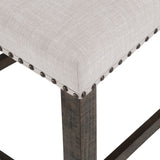 Willow Creek - Slatback Stool (Set of 2) - Distressed Brown / Beige