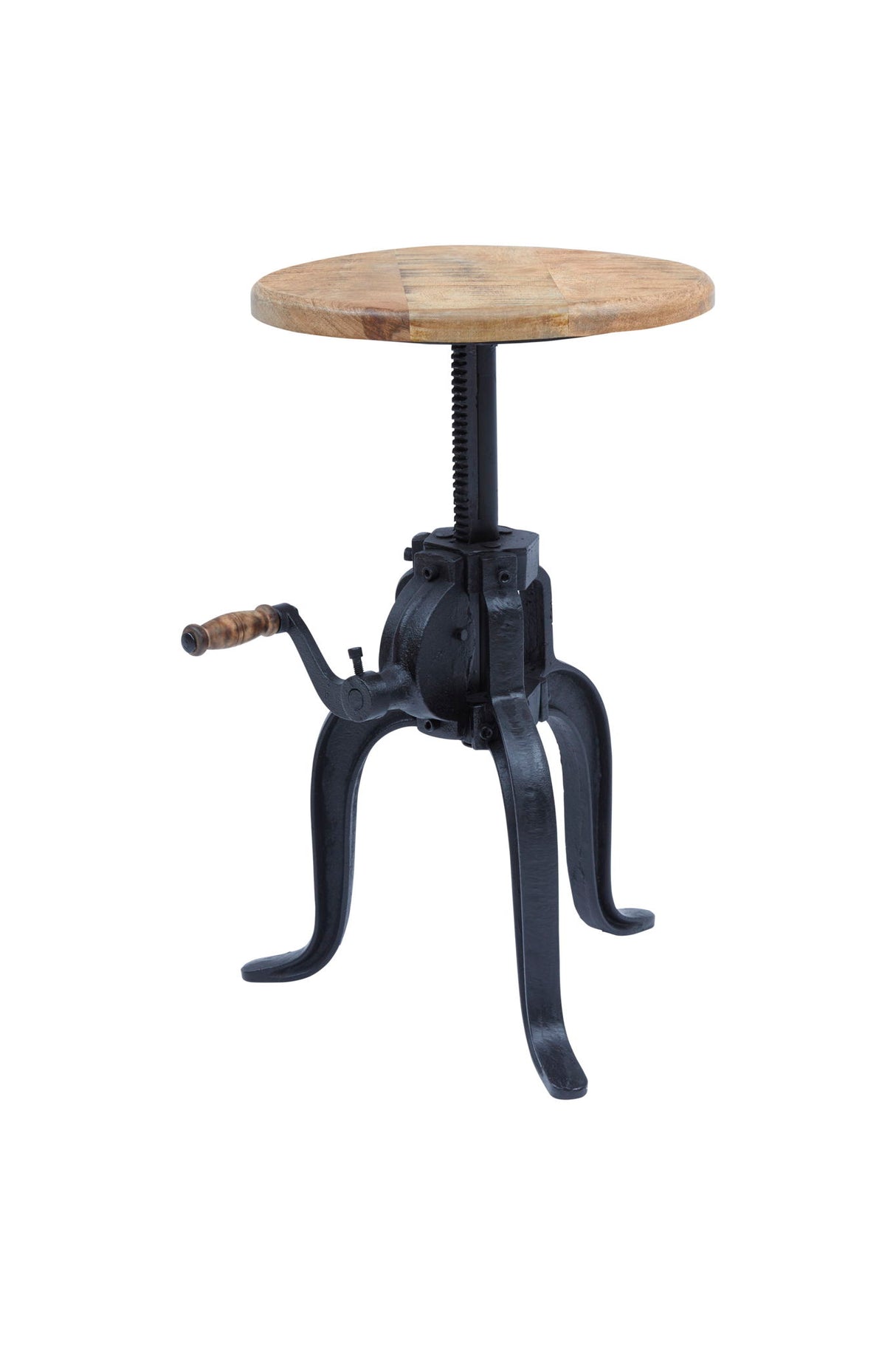 Global Archive - Carter Crank Table - Natural & Black