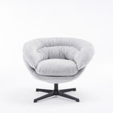 Modern Chenille Office Chair With 360 Degree Swivel