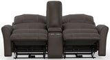 Fredda - Power Recliner Console Loveseat