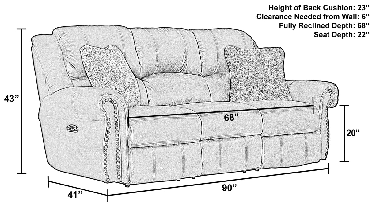 Pickett - Reclining Sofa