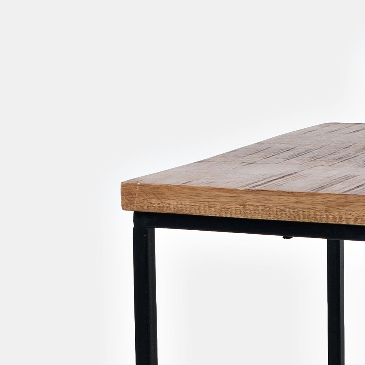 Global Archive - Brody Square Nesting Tables - Rustic Brown