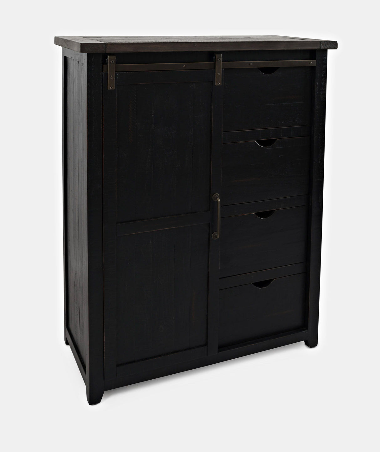 Madison County - Barn Door Chest - Vintage Black