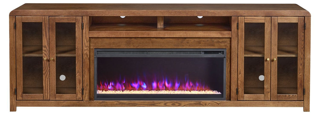 96" Fireplace Console