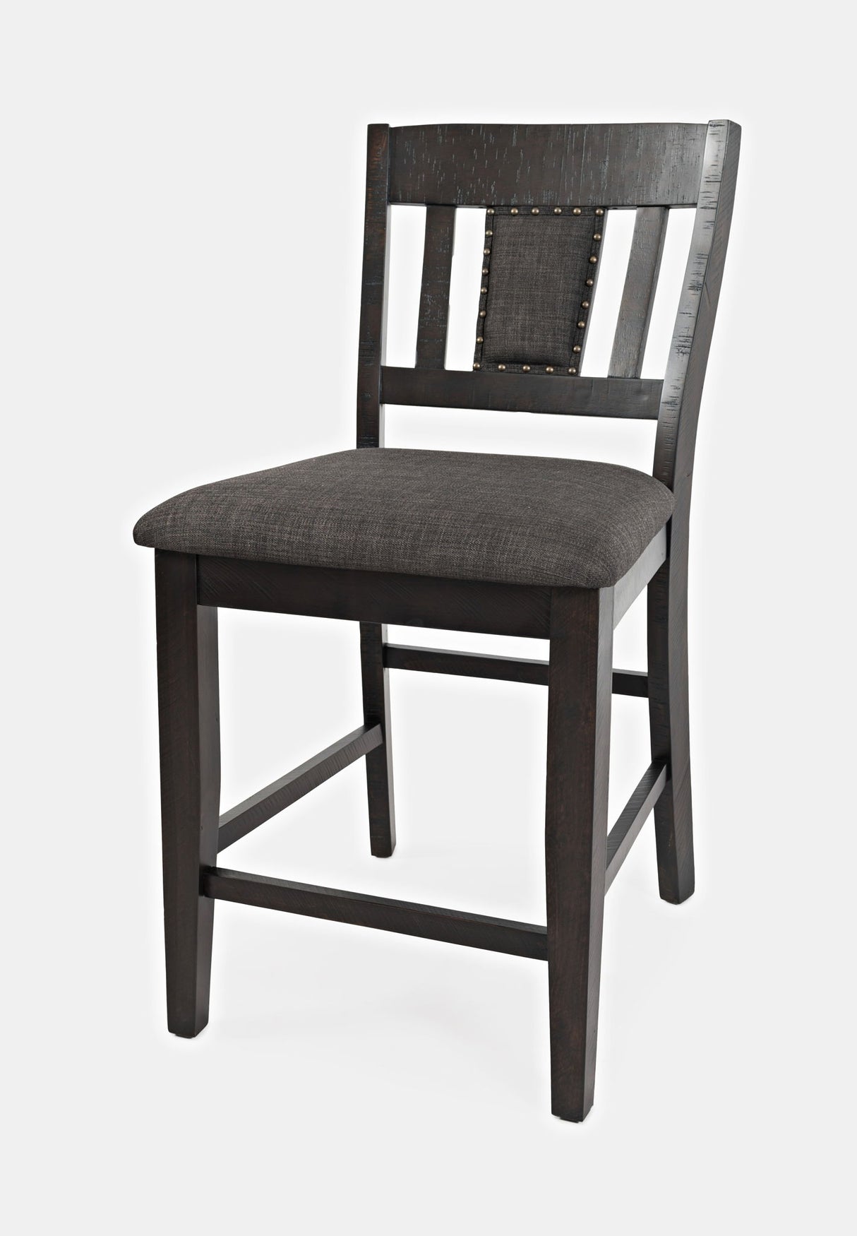 American Rustics - Slatback Stool (Set of 2) - Rustic Brown