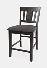 American Rustics - Slatback Stool (Set of 2) - Rustic Brown