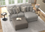 Livingston - Sectional With Comfort Coil Seating And Accent Pillows