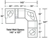 Rockport - Reclining Sectional