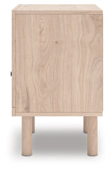 Arloster - Tan - One Drawer Night Stand