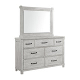 Scott - 7-Drawer Dresser With Mirror Set