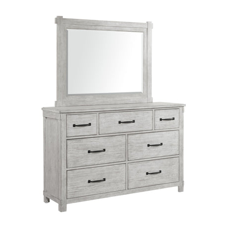 Scott - 7-Drawer Dresser With Mirror Set