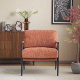 Modern Accent Chair With Plush Cushions, Cozy Seating