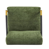 Modern Accent Chair With Plush Cushions, Cozy Seating