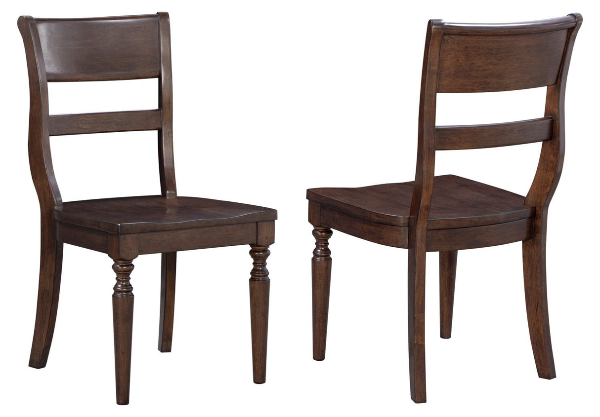 Dining Side Chair w/Wood Seat (per chair, 2/ctn)