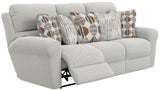 Kellen - Lay Flat Reclining Sofa - Ecru