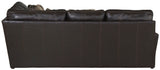 Denali - Italian Leather Match Sectional