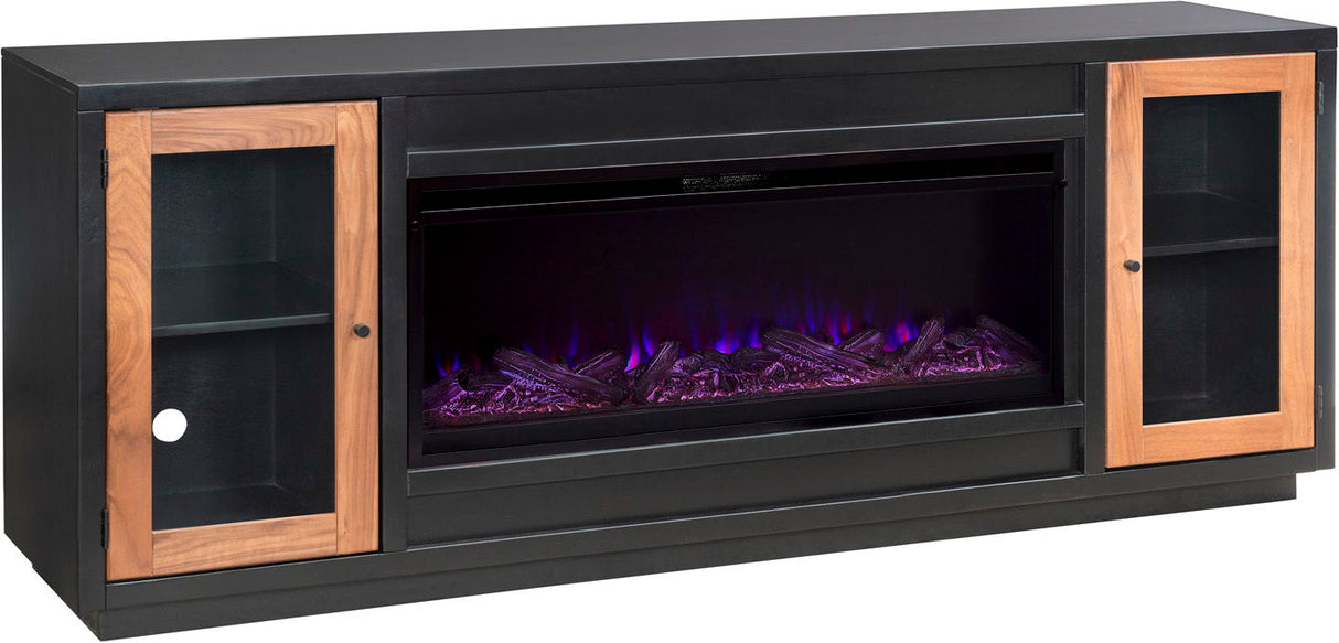 82" Fireplace Console w/ 42" Insert