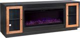 82" Fireplace Console w/ 42" Insert