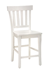 Madaket - Slatback Stool (Set of 2) - Distressed Off-White