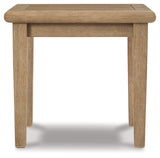 Gerianne - Square End Table - Brown