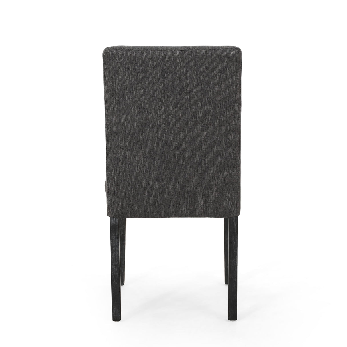 Contemporary Dining Chair With Upholstered Seating And Tapered Legs