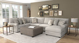 Livingston - Sectional With Comfort Coil Seating And Accent Pillows