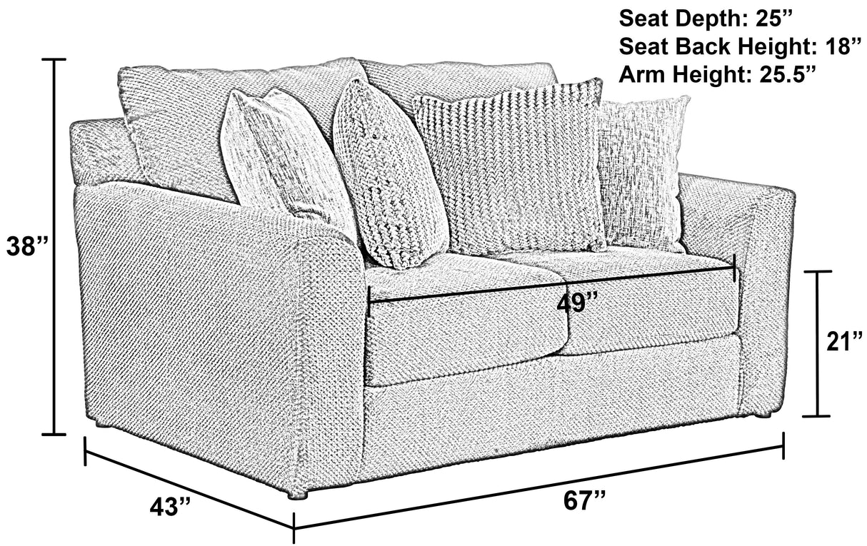 Midwood - Loveseat