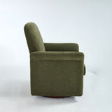 Modern Swivel Barrel Accent Chair With Base