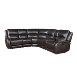 Alexandria - Leather Power Sectional