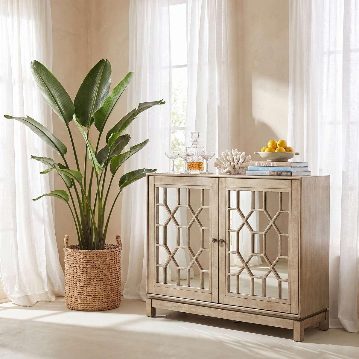 Casa Bella - Mirrored Cabinet