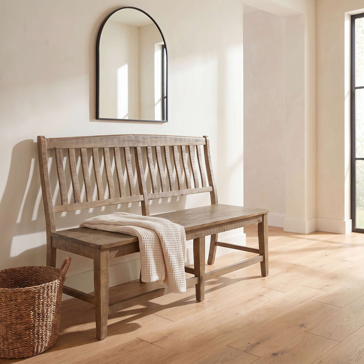 Carlyle Crossing - Slatback Dining Bench