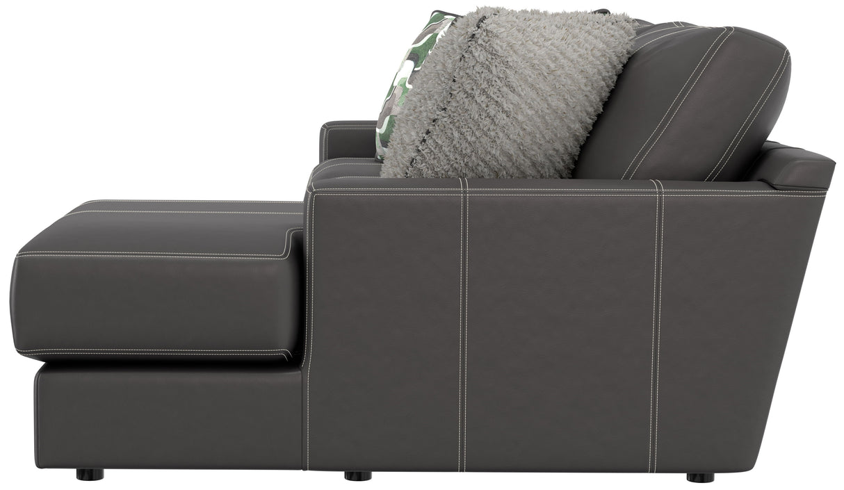 Minori - Italian Leather Sectional Sofa