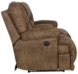 Voyager - Lay Flat Console Reclining Loveseat