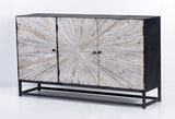 Astral Plains 3 Door Accent Cabinet