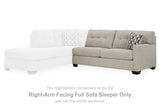 Mahoney - Raf Full Sofa Sleeper - Pebble