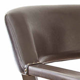 Ruby - 5 Piece Dining Set With Game Table - Brown