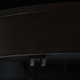 Brix Round Cocktail Table w/Casters - Espresso