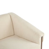 Sierra - Vintage Modern Accent Chair With Deep Cushions And Wide Armrests