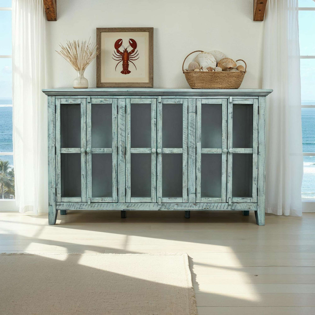 Rustic Shores - High Cabinet
