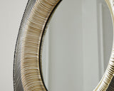 Dallmen - Black / Gold Finish - Accent Mirror