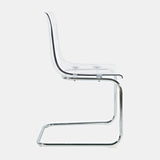 Urban Archive - Clarity Transparent Dining Chair (Set of 2) - Clear