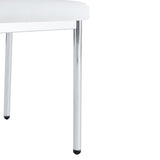 Luxury Simple High Resilience Dining Chair With Metal Legs