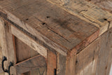 Reclamation - Eden Prairie 4 Door Accent Cabinet - Brown