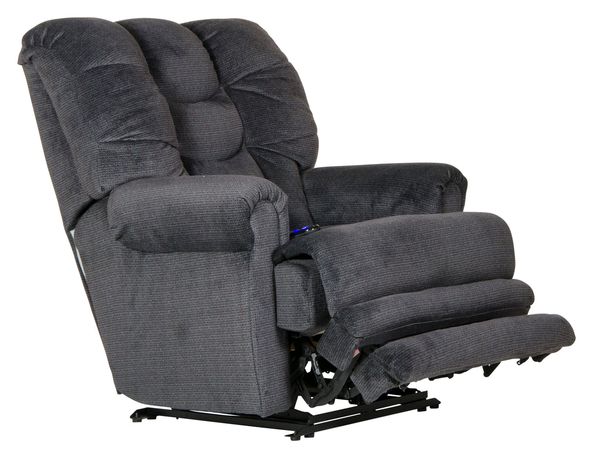 Malone - Power Lay Flat Recliner With Extended Ottoman