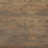 Aldwin - Rectangular End Table - Crossbuck Styling - Gray