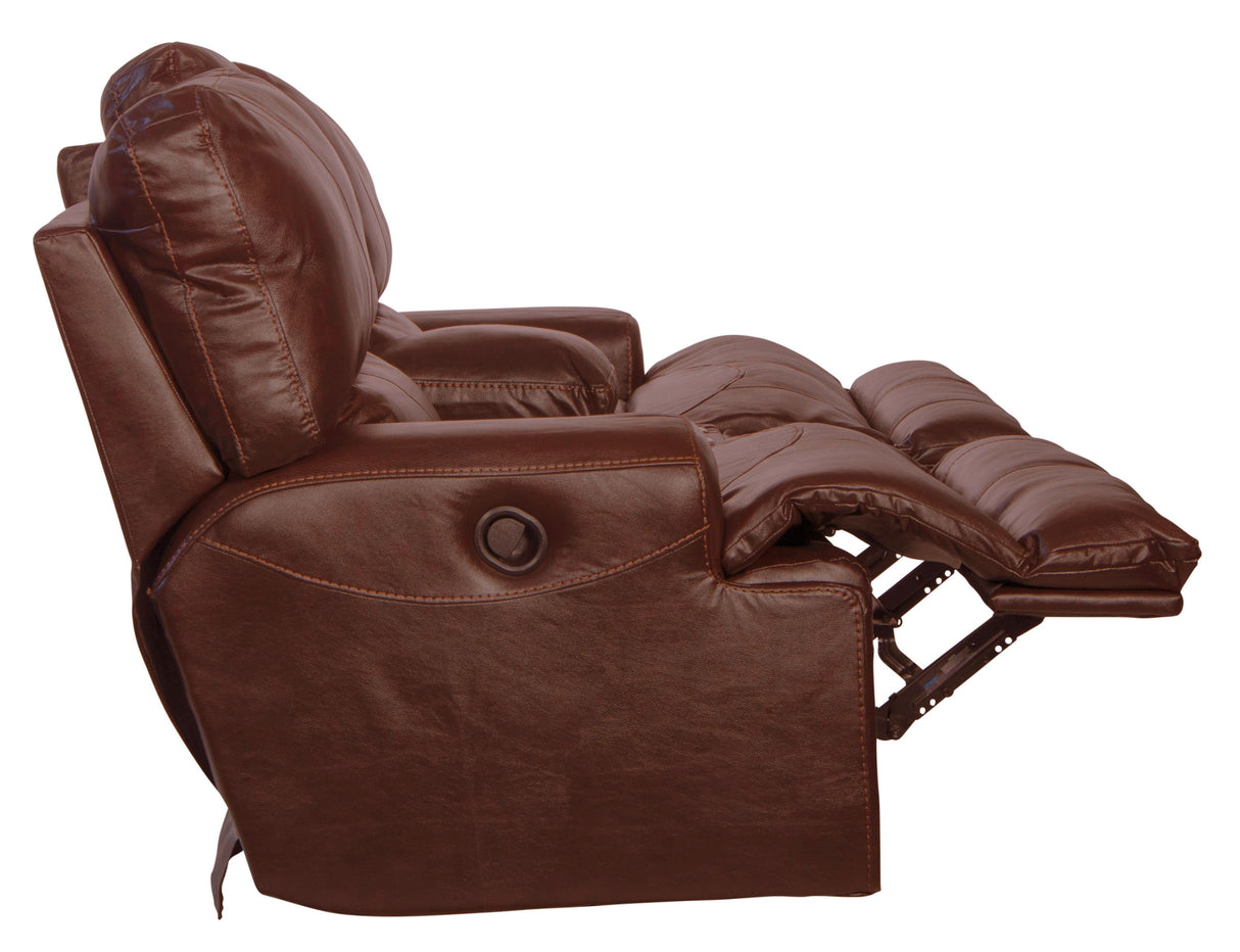 Wembley - Lay Flat Reclining Console Loveseat