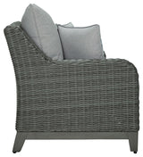 Elite Park - Loveseat With Cushion - Gray