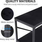 Console Table With X Back Design, Extra Long Storage