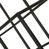 Modern Industrial Tabletop Wine Rack With 7 Bottle Holders - Black